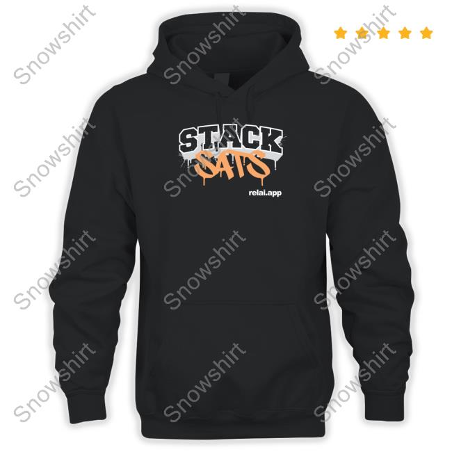 Giveaway Stack Sats Relai App Tee