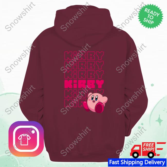 Kirby Limited Edition Crewneck Sweatshirt Kirby Limited Edition Pull Over Hoodie