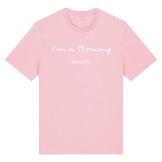Love Island 'I'm a Mommy' Pink Print Tee | Love Island Merch Store Official