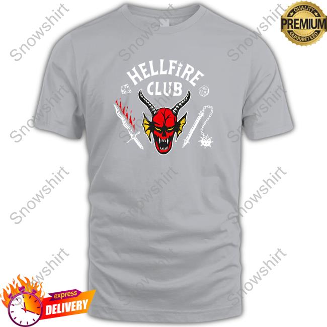 Tybarbied Stranger Things 4 Hellfire Club Shirts
