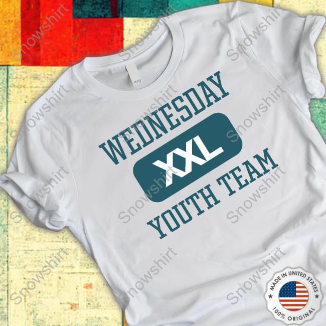 Wednesday XXL Youth Team Shirts