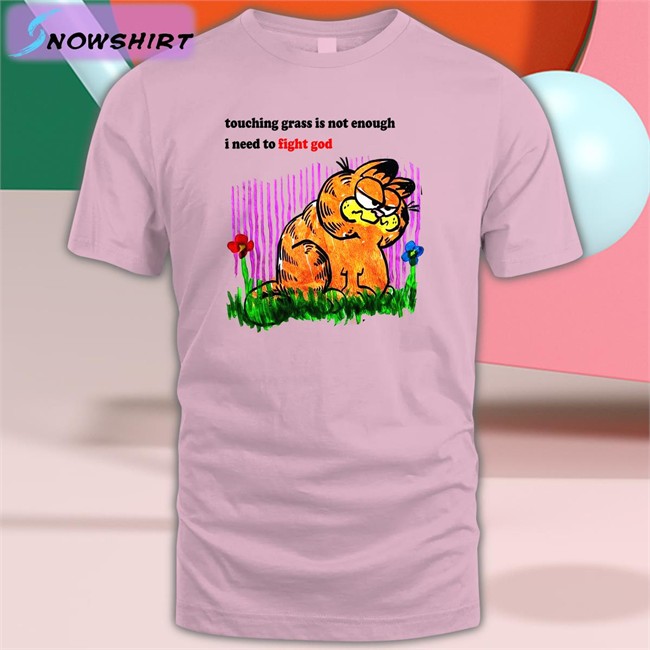 Satelyn Boo-Den Touching Grass Is Not Enough I Need To Fight God Classic Long Sleeve Tee Medus4cdc