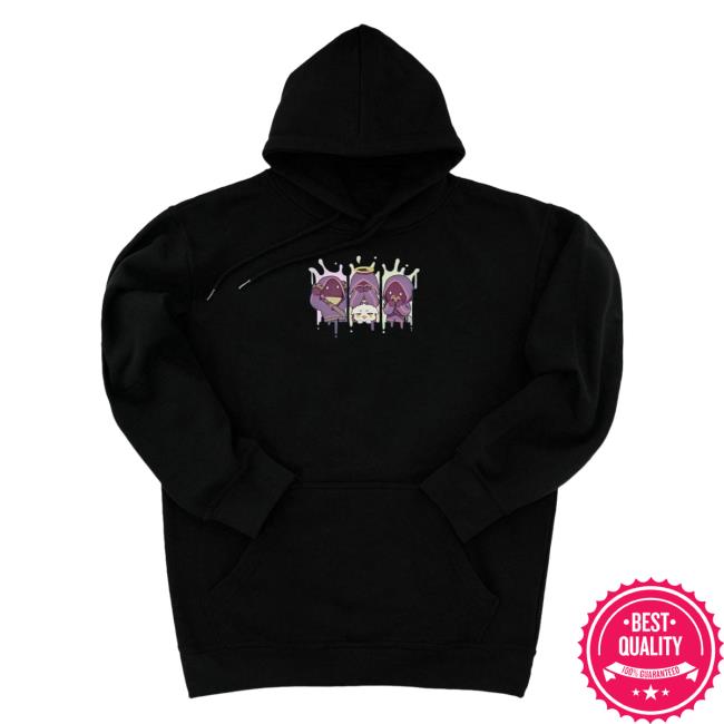 Official BadBoyHalo Hear No Muffin See No Muffin Speak No Muffin Long Sleeve Hoodie