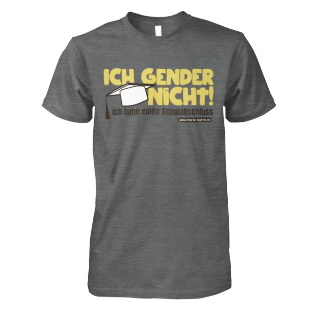 Ich Gender Nicht Shirt New Ich Gender Nicht Top Shirt