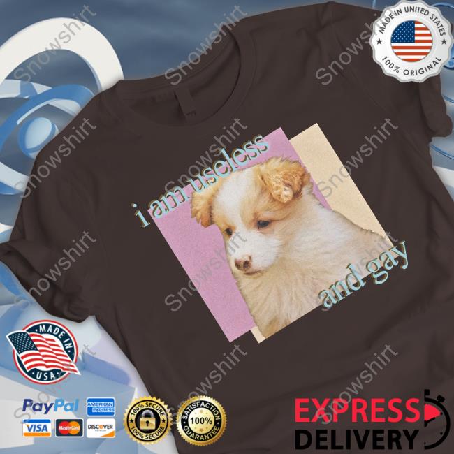 Official Shirts That Go Hard I Am Useless And Gay T Shirt