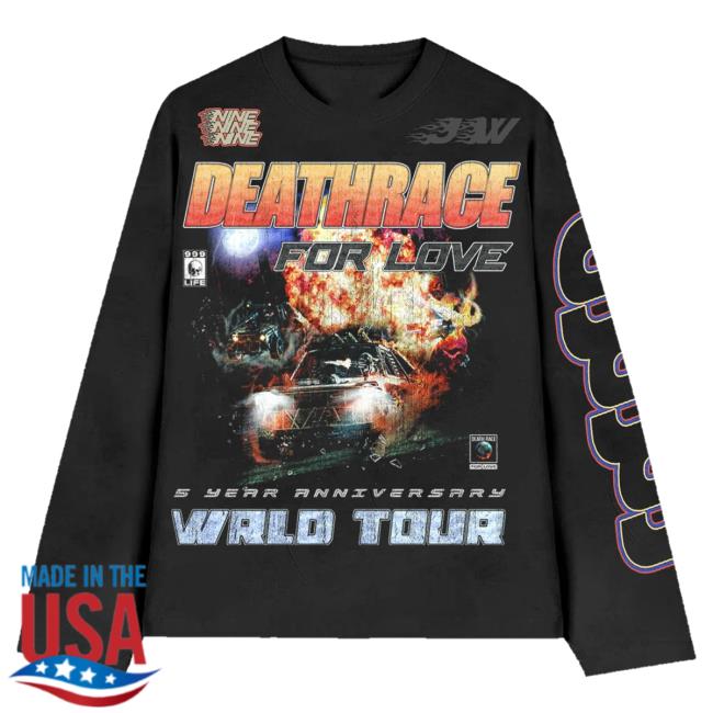 Official 999 Club Merch Store Juice Wrld DRFL COVER Long Sleeve Tee 999Club Apparel Clothing Shop Juicewrld