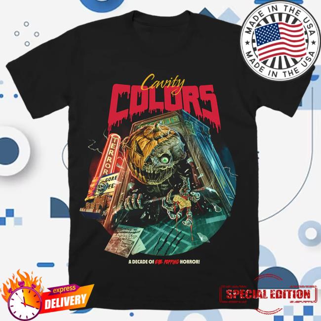 Official Cavity Colors Cavitycolors: A Decade Of Horror - Attractive Shirt