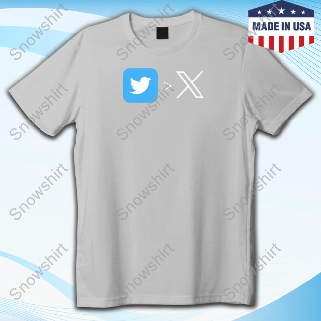 Official 2023 Elon Musk New Twitter Logo X To Replace Blue Bird Shirt