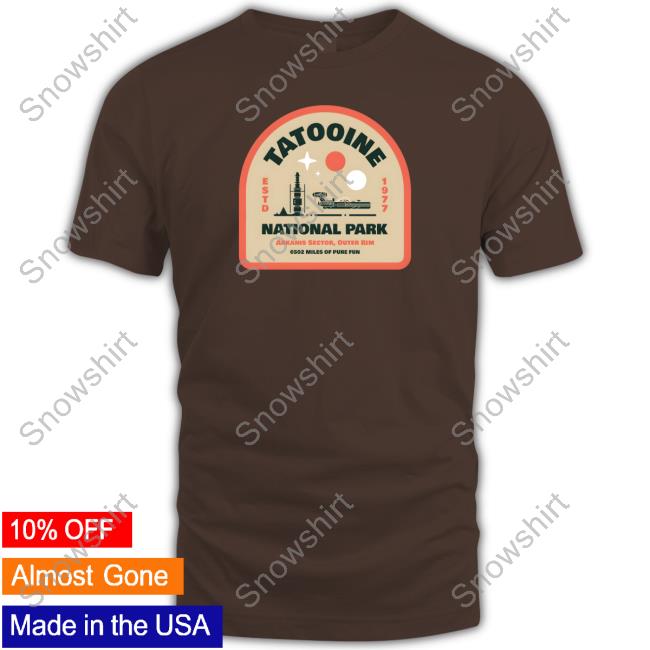 Official Qwertee Shop Tatooine National Park Shirts