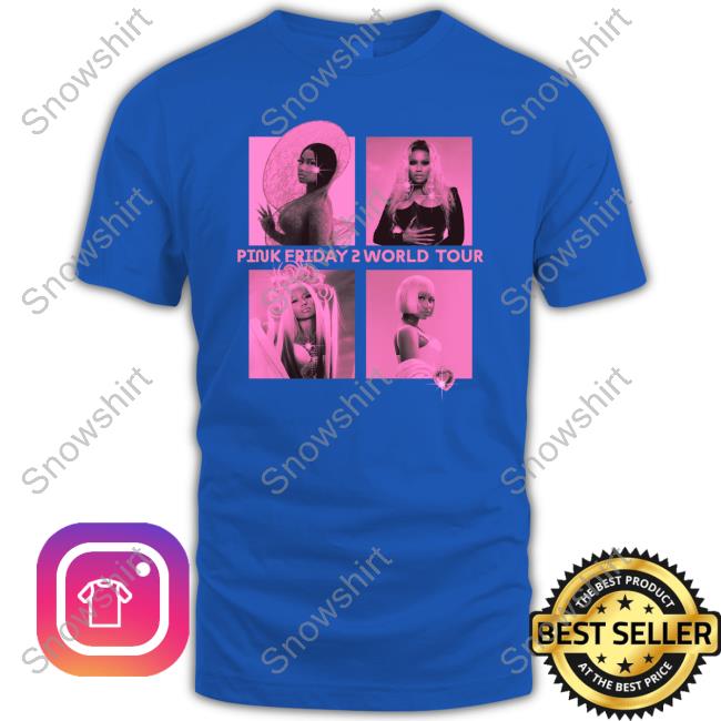 Official Pink Friday 2 World Tour Shirt