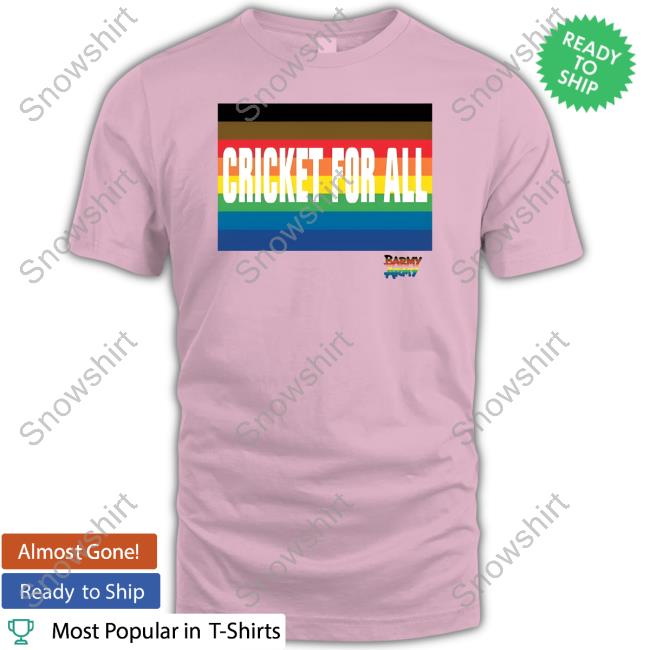 Emprise Store Barmy Army Cricket For All Shirt