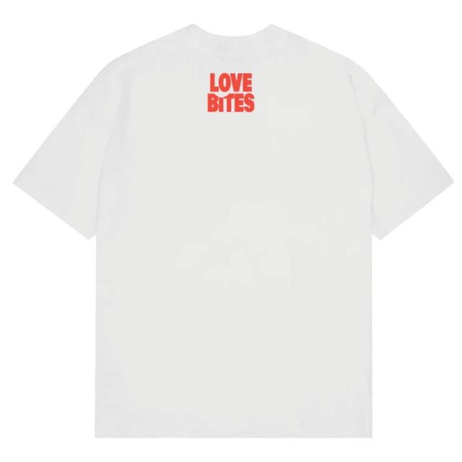 Nelly Furtado Official Merch Store Nelly Furtado Love Bites White T-Shirt Nelly Furtado Official Merch Store Nelly Furtado Love Bites White Retro Shirt