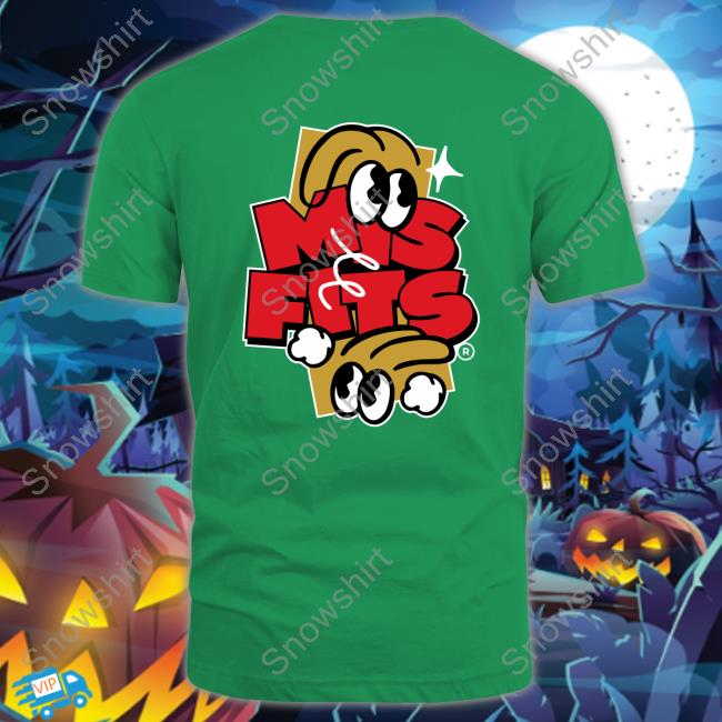 Official Misfits Gayming Merch Split Tee Misfits Gayming Merch Split Tee