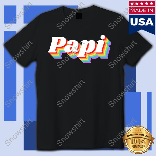 Vico Ortiz Papi Rainbow T Shirt