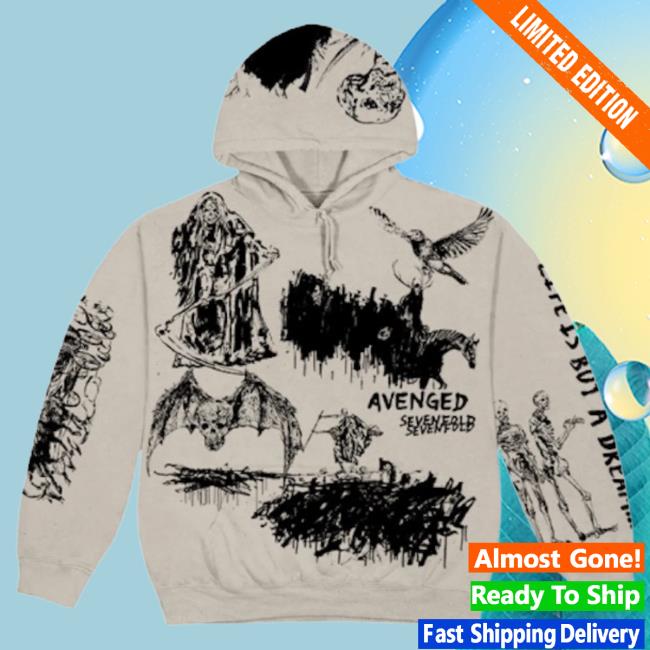 Official Avenged Sevenfold Merch A7xworld Store A7x World Avenged Sevenfold 2023 Tour Libad Collection - Pullover Hoodie AvengedSevenfold Shop