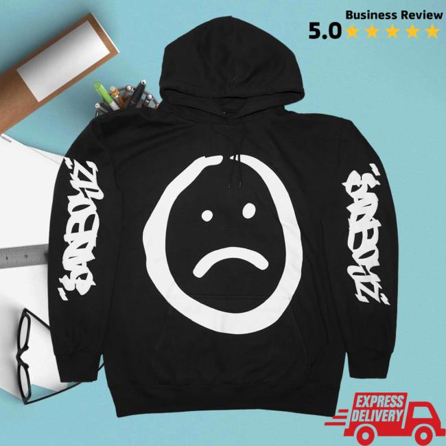 Official Sad Boyz Merch Sad Boyz Black Long Sleeve T Shirt