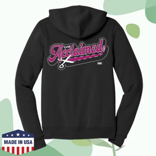 Official Shop Aew Apparel Clothing Merch Store All Elite Wrestling The Acclaimed - Scissor Me Pro Zip Up Pullover Hoodie Double-Sided ShopAew Official Shop Aew Apparel Clothing Merch Store All Elite Wrestling The Acclaimed - Scissor Me Pro Zip Up Pull Over Hoodie Double-Sided ShopAew