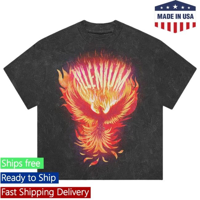 Official Illenium Merch Fire Phoenix New Shirt