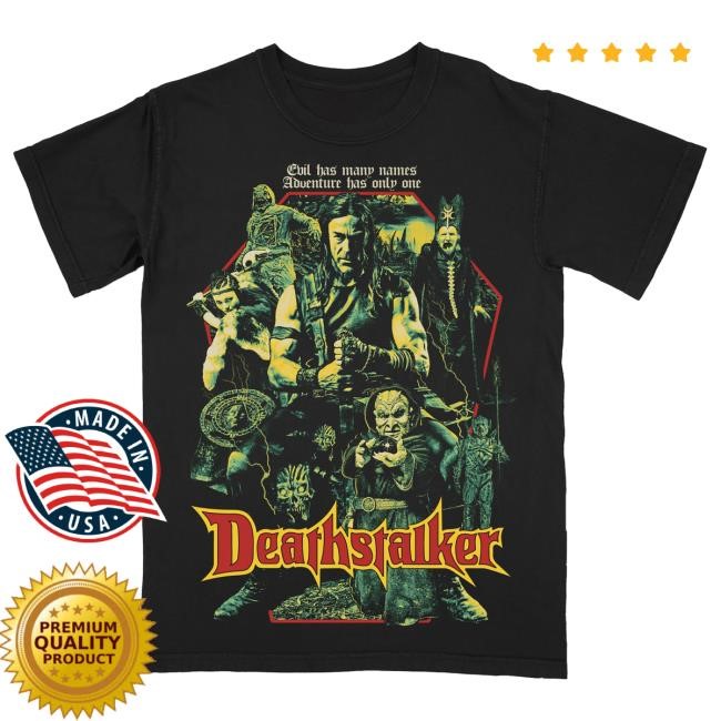 Deathstalker “Reign Of Darkness” Premium Tee High Definition Creep-O-Rama