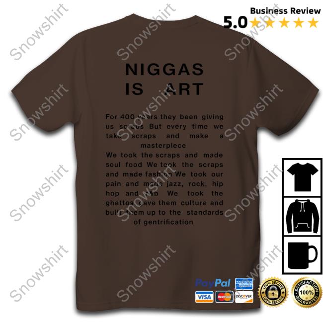 Official HBK Iamcjhart Niggas Is Art Shirt Niggas Is Art Shirt Iamcjhart