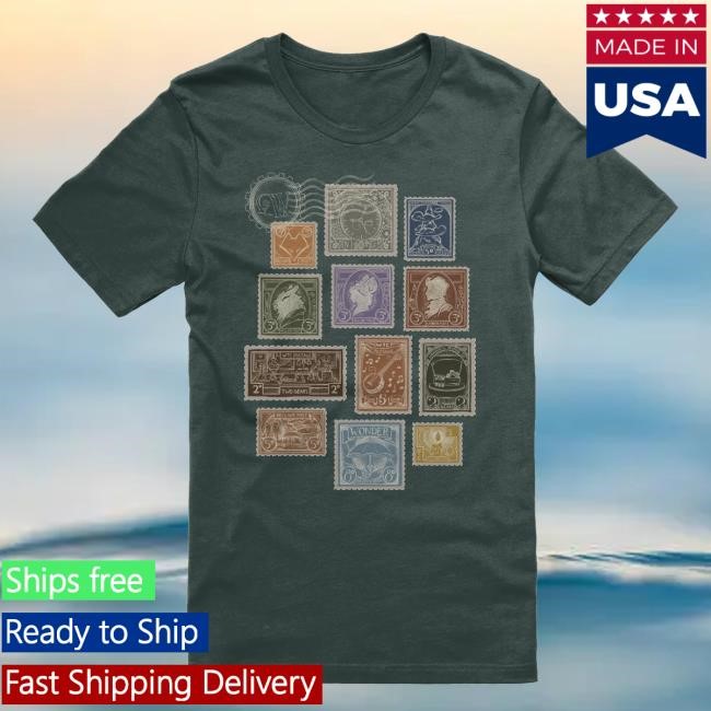 Just Roll With It - Wonderlust Stamp Shirt Just Roll With It Merch