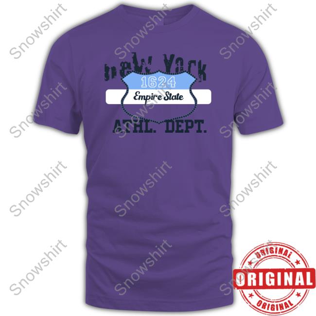 Official Kai Cenat New York 1624 Empire State Athl Dept Shirt Official Amp Kai New York 1624 Empire State Athl Dept Shirt