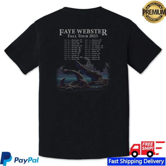 Official Faye Webster Merch Faye Webster Fantasy Tour 2023 Popover Shirt FayeWebster Official Faye Webster Merch Faye Webster Fantasy Tour 2023 New Shirt FayeWebster