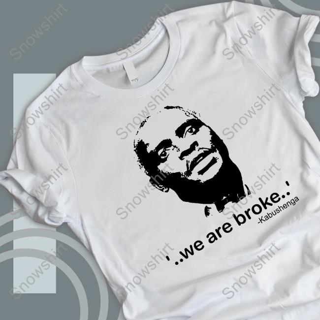 We Are Broke Kabushenga Long Sleeved T Shirt Canary Mugume