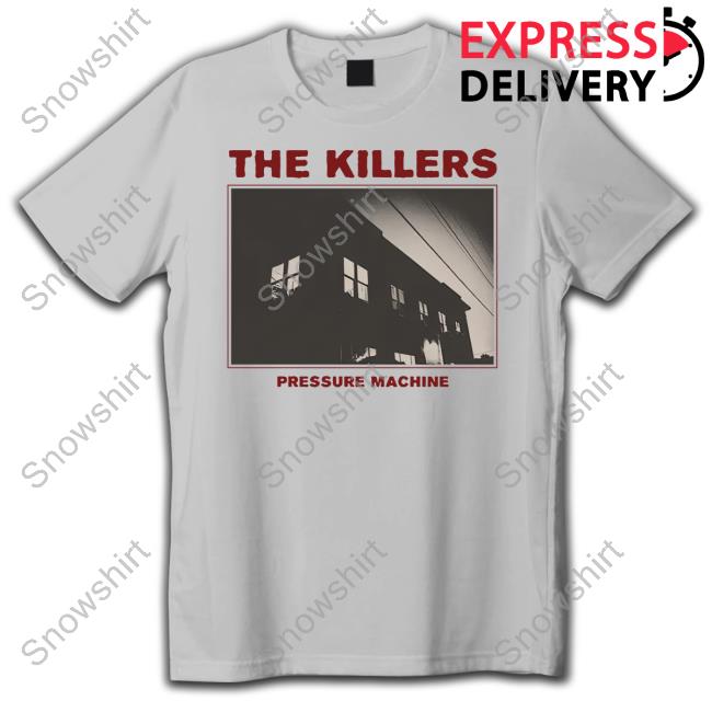 The Killers Music Merch Pressure Machine Photo Tee