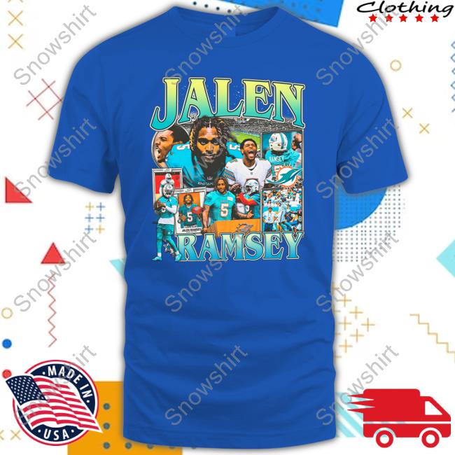 Miami Dolphins Jalen Ramsey Tee Shirt Official Mary Martinez Game Changer Merch Miami Dolphins Jalen Ramsey Shirts