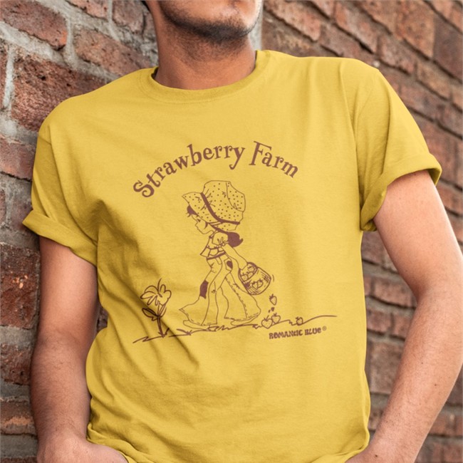 Hart Strawberry Farm Tee Romantic Blue