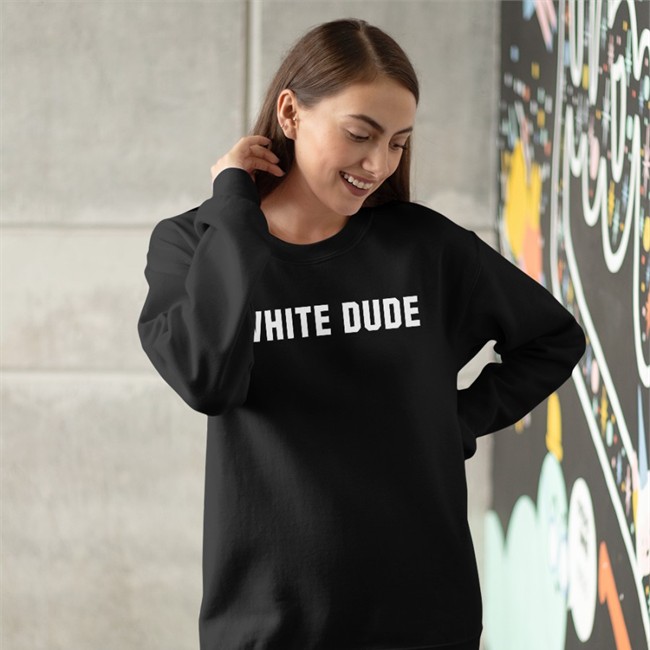 Victoria C Gaelfox White Dude Sweatshirt Rayyy Lmao