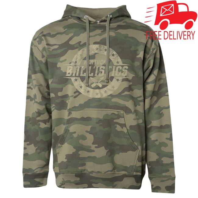 Official Kentucky Ballistics Merch Kb Camo Logo Crew neck Kentucky Ballistics Clothing Shop