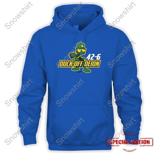Duck-Off Deion 42-6 T Shirt Smackapparel Duck-Off Deion Shirts