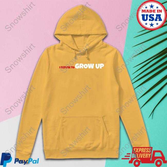 Daydrian Harding Merch I Refuse To Grow Up Hat Official I Refuse To Grow Up Long Sleeve