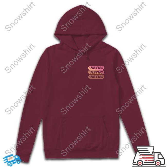 Official Nsync Logo Star Long Sleeve Tee