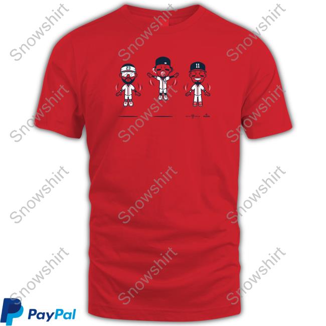 Official RotoWear Keep Flying Michael Harris II Ronald Acuña Jr Orlando Arcia T-Shirt