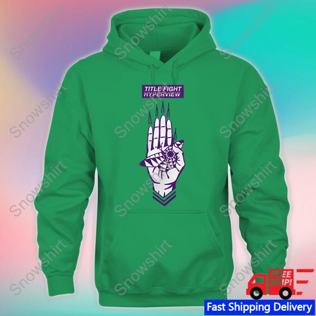 Cold Cuts Title Fight Hyperview Hand Shirt Cold Cuts Merch Title Fight Hyperview Hand Long Sleeved T Shirt