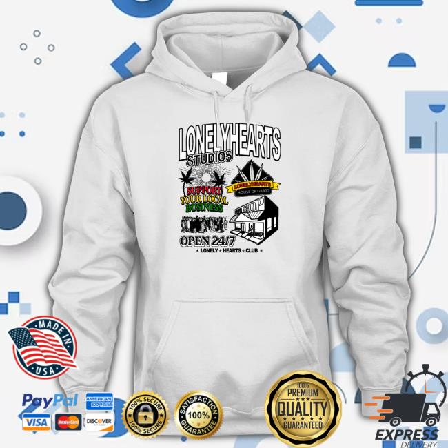 Official Lonely Hearts Club House Of Grass Hoody