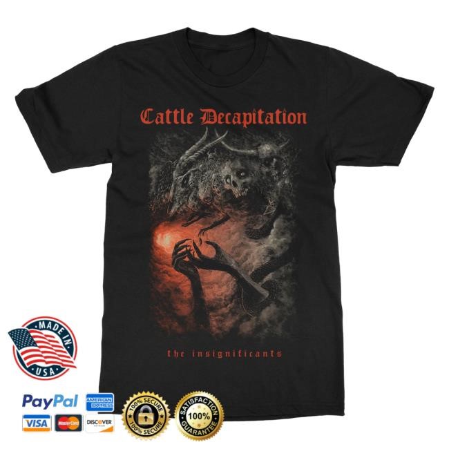 Insignificants Tee Cattle Decapitation | Front Row Venue Merch