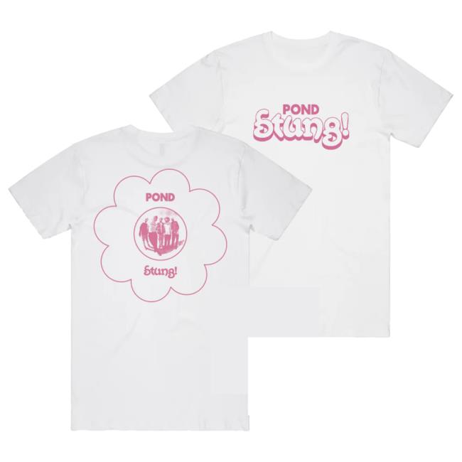 Official Pond Band Pond Stung! White Tshirt