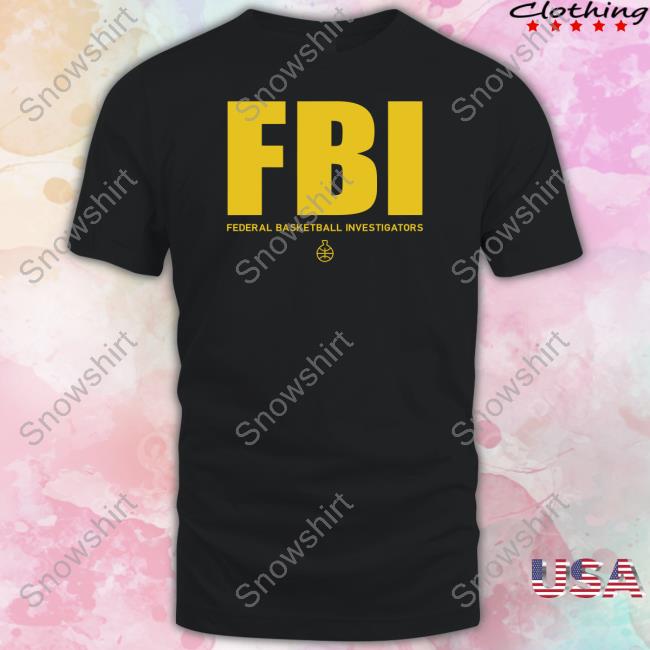 Fbi Federal Basketball Investigators Tank Top #1 Ranked Snitch Ref
