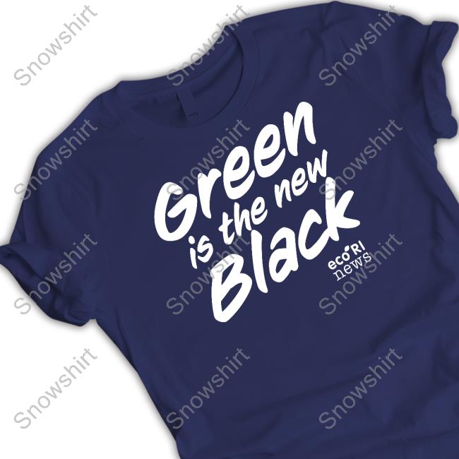Official Raygun Custom Green Is The New Black T-Shirt Official Raygun Custom Green Is The New Black Tee Shirt