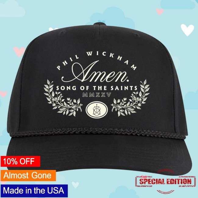 Official Phil Wickham Merch Store Amen Hat Official Phil Wickham Merch Store Amen Hat