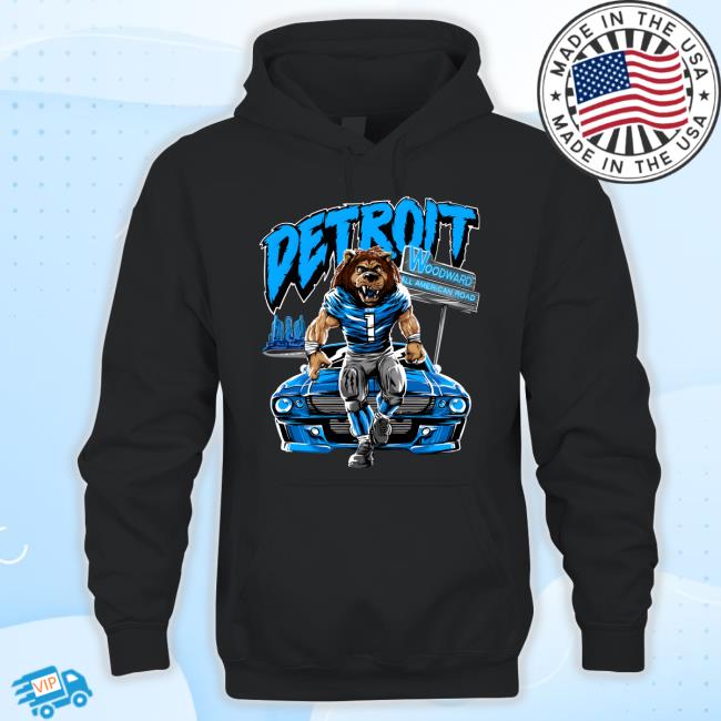 Kiwiclo Detroi Woodward All American Road Crewneck Sweatshirt