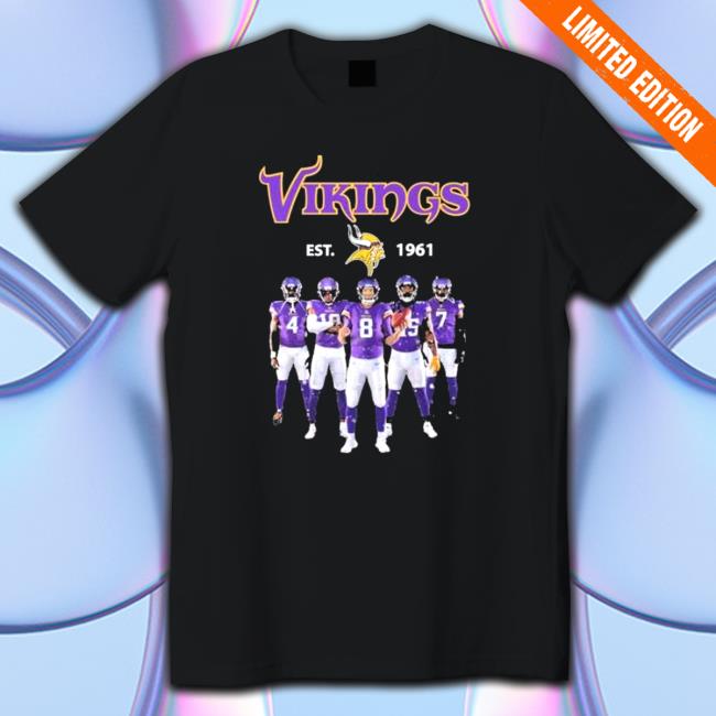 Official Minnesota Vikings Est 1961 Shirt 2022 Official Minnesota Vikings Est 1961 Hoodies