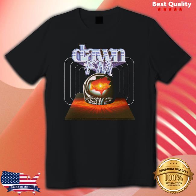 The Weeknd Store Merch Dawn Fm Plane T-Shirt
