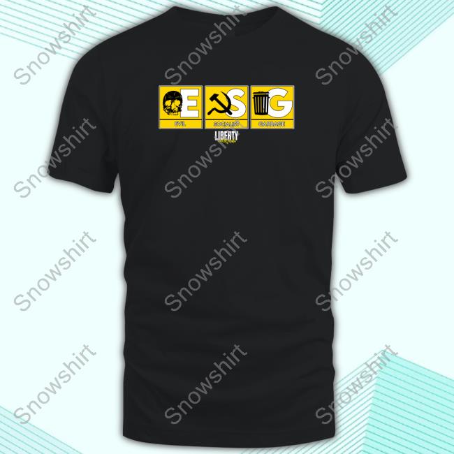 Official ESG Evil Socialist Garbage Tee