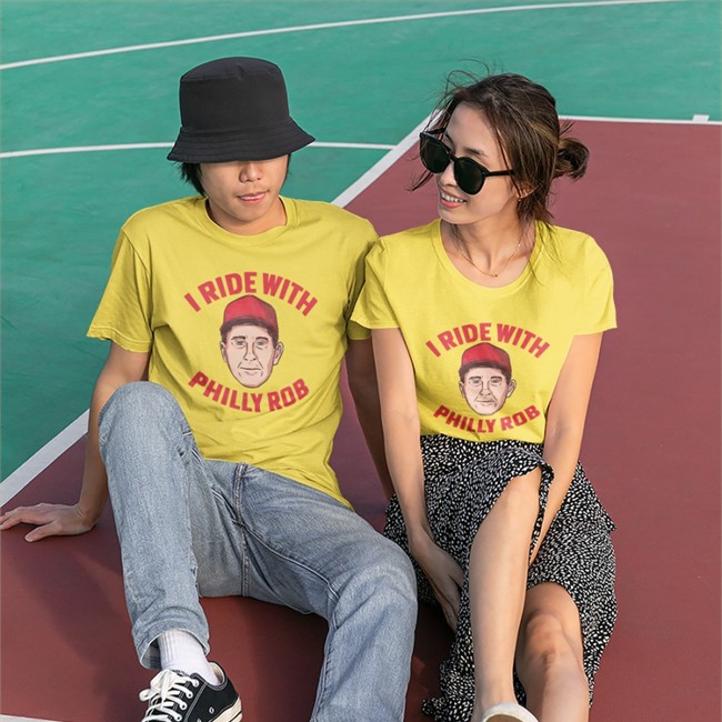 Barstool Sports Store Bryce Harper I Ride With Philly Rob Shirt 2022 Barstool Philly