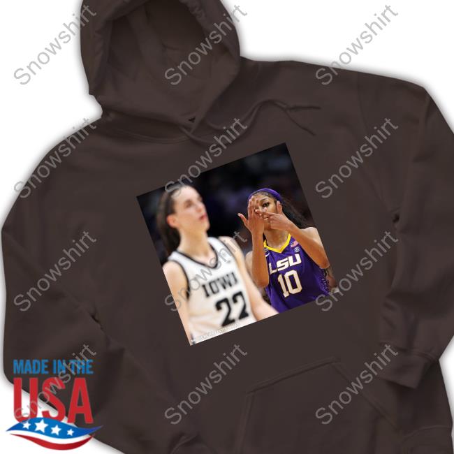 Angel Reese Taunts Caitlin Clark You Can't See Me T Shirts Espn